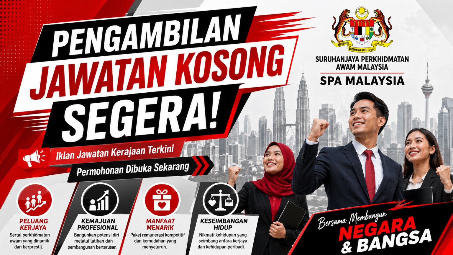 Pengambilan jawatan kosong segera SPA Malaysia